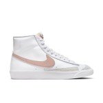Nike Blazer Mid '77 WMNS Shoes, White/Black/Summit White/Pink Oxford, Size 8.5