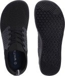 WHITIN Women's Minimalist Barefoot Low Zero Drop Shoes Female Sneakers Width Ladies Size 9 Wide Toe Box Trail Running Minimus Training Lightweight Black 40