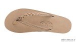 Rainbow Sandals Women’s Flirty Braidy Premier Leather w/Single Braided Strap, Sierra Brown, Ladies Small / 5.5-6.5 B(M) US