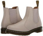 Dr. Martens Women's 2976 Virginia Chelsea Boot, Vintage Taupe, 8