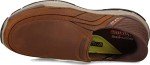 Skechers USA Men's Men's Respected-Elgin Hands Free Slip-in Moccasin, Brown, 10