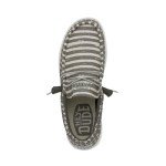 Hey Dude Men's Wally Greyed Patriotic Size 10 | Men’s Shoes | Men's Lace Up Loafers | Comfortable & Light-Weight