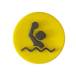 Water Polo Charms for Crocs, Charms for Clog Decoration Sports Sandals Accessories for Boys Girls Men Women Adults