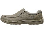 Skechers Men's Expected Avillo Moccasin, Khaki, 11 D US
