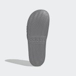 adidas unisex-adult Shower Slide Grey/White/Grey 9