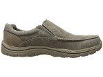 Skechers Men's Expected Avillo Moccasin, Khaki, 11 D US