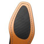 La Milano Mens Double Monk Strap Slip on Loafer Cap Toe Leather Oxford Formal Business Casual Comfortable Dress Shoes for Men Brown