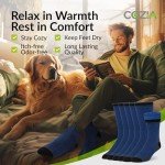 COZIA Merino Wool Socks for Men and Women Warm thermal Boot Hiking Socks 3 Pairs ML