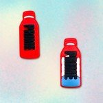 Tashrasia Bottle Shoe Charms for Clogs Sandals Bracelet Wristband Slippers Water Shoes, Sports Drink Shoe Decoration Charms (8Pcs Bottle)