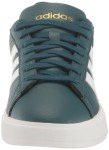 adidas Women's Grand Court Cloudfoam Lifestyle Comfort Sneaker, Arctic Night/White/Gold Metallic, 9.5