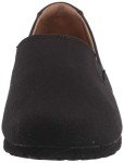 Amazon Essentials Women's Casual Slip-On Canvas Flat, Black, 6.5