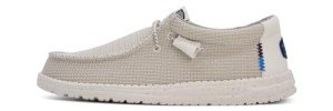 Hey Dude Wally Sport Mesh White Size 9 | Men's Shoes | Men's Slip On Loafers | Comfortable & Light Weight