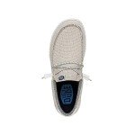 Hey Dude Wally Sport Mesh White Size 9 | Men's Shoes | Men's Slip On Loafers | Comfortable & Light Weight