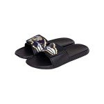 FOCO NFL Baltimore Ravens Mens Cropped Big Logo Shower Sport Flip Flops Sandals SlidesCropped Big Logo Shower Sport Flip Flops Sandals Slides, Big Logo, XL - 13/14