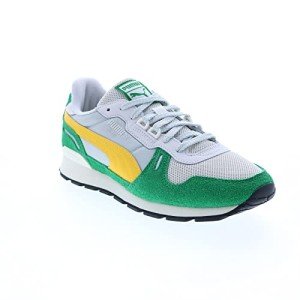 PUMA Mens RX 737 New Vintage Green Lifestyle Sneakers Shoes 10