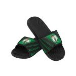 FOCO Men's NBA Team Logo Shower Sport Legacy Slide Flip Flop Sandals Velcro Large, 11-12