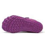KUBUA Barefoot Shoes for Kids Boys Girls Minimalist Sports Sneakers Naturally Zero Drop Running Walking Tennis Athletic Training Gym A Purple 1 Big Kid