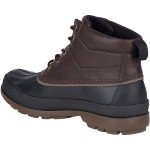 Sperry mens Cold Bay Chukka Boots, Amaretto/Black, 10.5 US