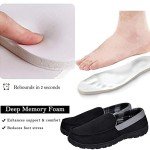 MIXIN Slippers for Men House Shoes Moccasin with Comfortable Memory Foam Indoor Outdoor black grey 10.5