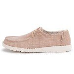 Hey Dude Women's Wendy Sparkling Rose Gold Size 8 | Women’s Shoes | Women’s Lace Up Loafers | Comfortable & Light-Weight