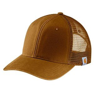 Carhartt Men's Canvas Mesh Back Cap,Carhartt Brown,One Size