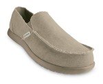 Crocs Men's Santa Cruz Loafers, Comfortable Men's Loafers, Slip On Shoes, Khaki/Khaki, 10 Men