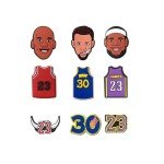 Qqtozsy 30pcs Basketball Shoes Charms for Boys, Unduplicated Shoe Charms for Boys Gift Decor PVC Sports Shoe Charms for Teens Man Party Favors