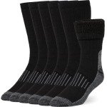 COZIA Merino Wool Socks for Men and Women Warm thermal Boot Hiking Socks 3 Pairs ML