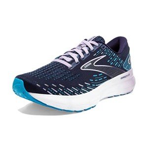 Brooks Women's Glycerin 20 Neutral Running Shoe - Peacoat/Ocean/Pastel Lilac - 9.5 Medium