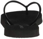 Old Navy Women Beach Summer Casual Flip Flop Sandals Black, 8