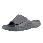 OOFOS OOahh Sport Flex Recovery Sandal, Slate - Women’s Size 13, Men’s Size 11