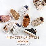 SOFMUO Baby Boys Girls High Top Ankle Leather Sneakers Soft Rubber Sole Infant Moccasins Newborn Oxford Loafers Anti-Slip Toddler Wedding Uniform Dress Shoes(A01/Green,12-18 Months)