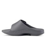 OOFOS OOahh Sport Flex Recovery Sandal, Slate - Women’s Size 13, Men’s Size 11
