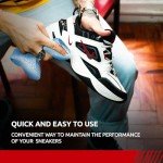 Venture Wipes | 60 Shoe Wipes to Remove Dirt, Grime & Provide Shoe Grip Traction | Multi-Purpose Sneaker Cleaner Wipes for Sneakerheads | Basketball Shoe Grip | Extra Large 8" x 10" Size | 60 Count