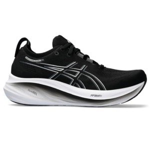 ASICS Women's Gel-Nimbus 26 Running Shoes, 9.5, Black/Graphite Grey