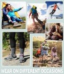 Yebing Merino Wool Hiking Socks for Womens Thermal Warm Winter Boot Crew Cushion Cozy Thick Work Gift Socks 5 Pairs Mixed Color A,Medium