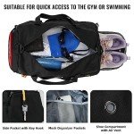 SKYSPER Men's Small Gym Duffel Bag with Compartments