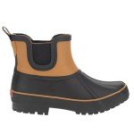 Chooka Ladies Chelsea Rain Boot, Brown, 7
