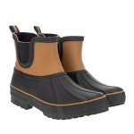 Chooka Ladies Chelsea Rain Boot, Brown, 7