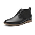 Bruno Marc Men's Black Chukka Boots, Size 14