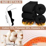 YSense Warm Knee High Socks for Cold Weather