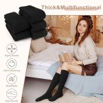 YSense Warm Knee High Socks for Cold Weather