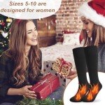 YSense Warm Knee High Socks for Cold Weather