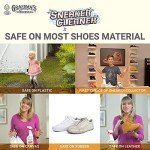 Grandma's Secret Sneaker Cleaner - for Rubber, Canvas, Leather, Stain Remover Spray Removes Dirt, Grime, Grass - Cleaner for Outdoor Shoes, Slippers, Moccasins - 16oz & 3oz Combo