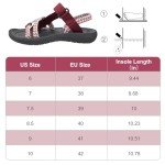 Camel Crown Men's Hiking Sandals with Arch Support