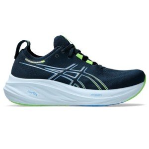 ASICS Men's Gel-Nimbus 26 Running Shoes - Blue/Lime