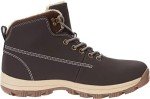 WHITIN Men's Waterproof Insulated Winter Boots - Dark Brown