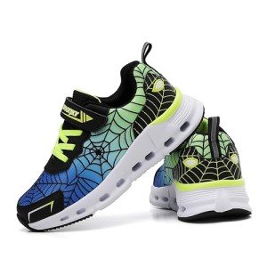 Boys Lightweight Breathable Athletic Sneakers Size 10