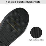 HomeTop Men's Memory Foam Moccasin Slippers - Coffee