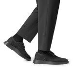 Bruno Marc Men's MaxFlex Breathable Black Oxfords